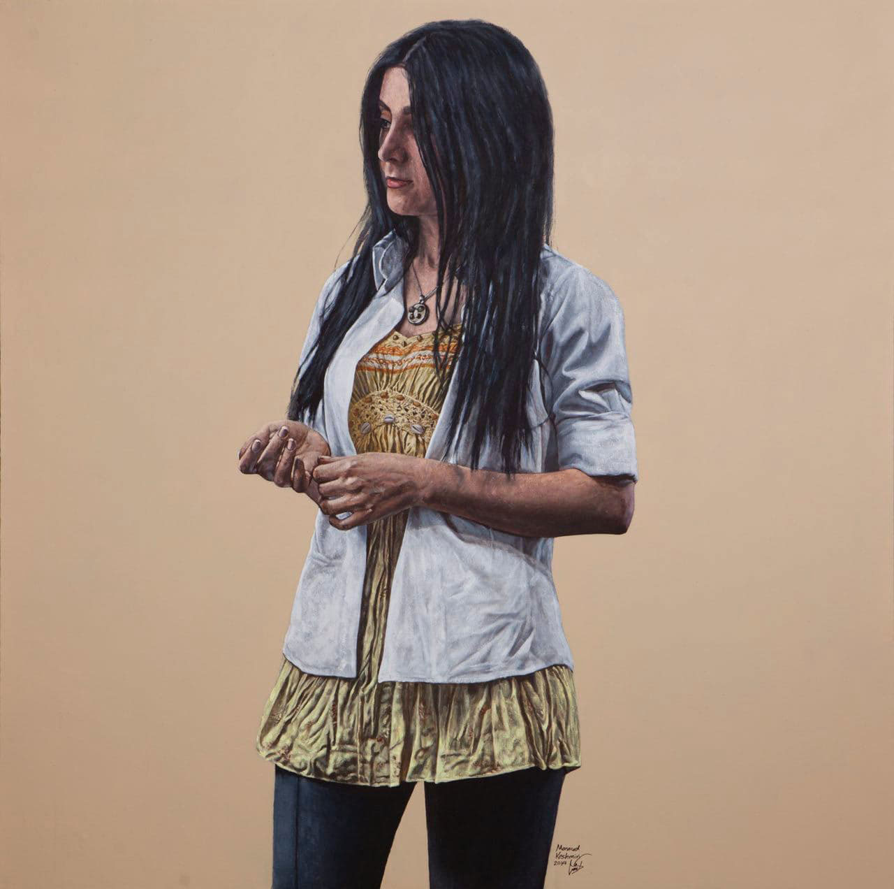  Masoud Keshmiri  Acrylic on Canvas. 120x120cm