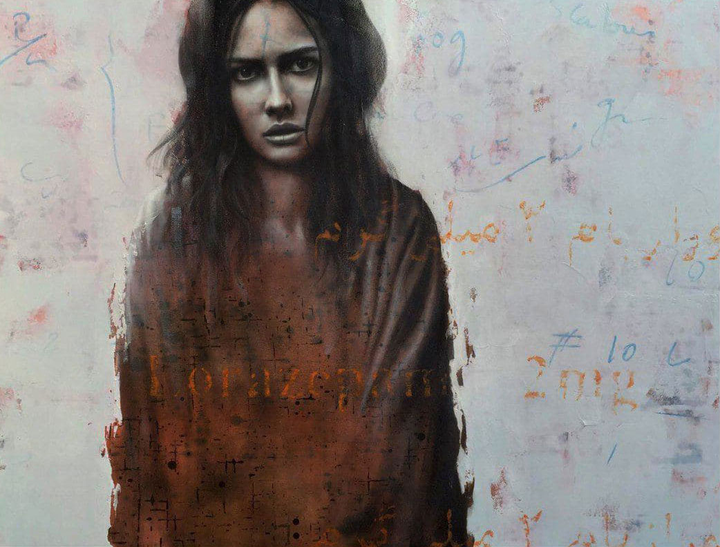 Hooman Derakhshandeh "Lorazepam" Acrylic & oil on canvas /100x130  cm /2015